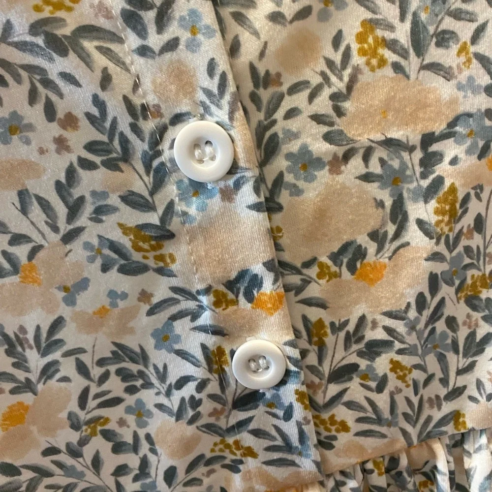 Abby & Evie Floral Sleeveless Kids Dress NWT Size 5 - Picture 4 of 6